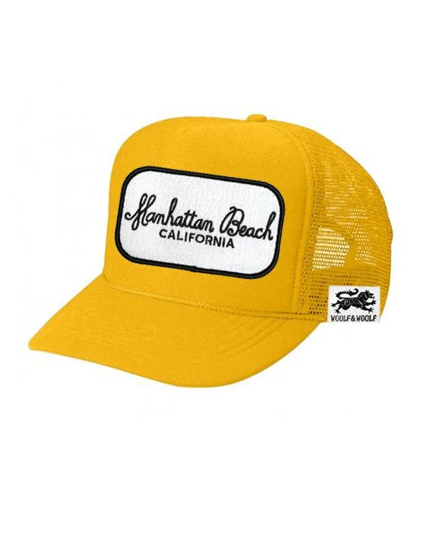 WOOLF_AND_WOOLF_TRUCKER_HAT_GOLD_MANHATTAN_BEACH.jpg