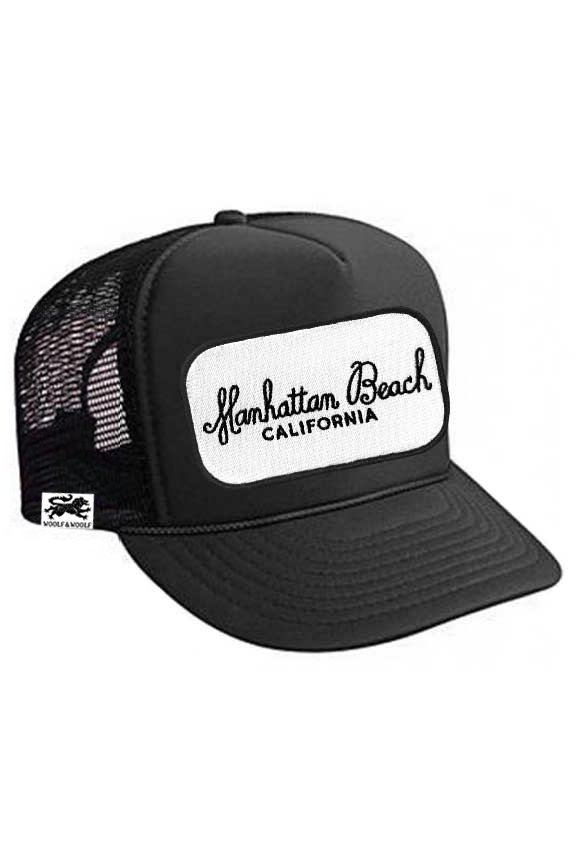 Manhattan Beach Trucker Hat - Black