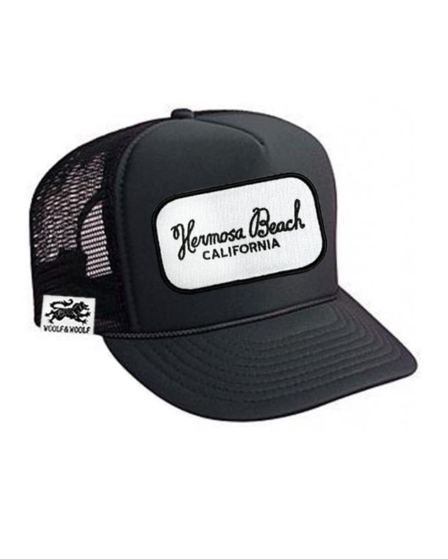 WOOLF_AND_WOOLF_TRUCKER_HAT_HERMOSA_BEACH_BLACK.jpg