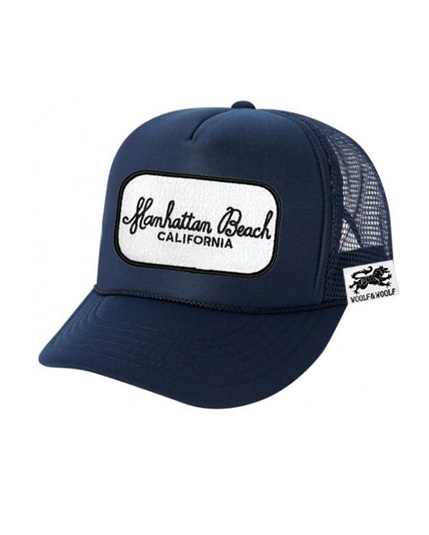 WOOLF_AND_WOOLF_TRUCKER_HAT_NAVY_MANHATTAN_BEACH.jpg