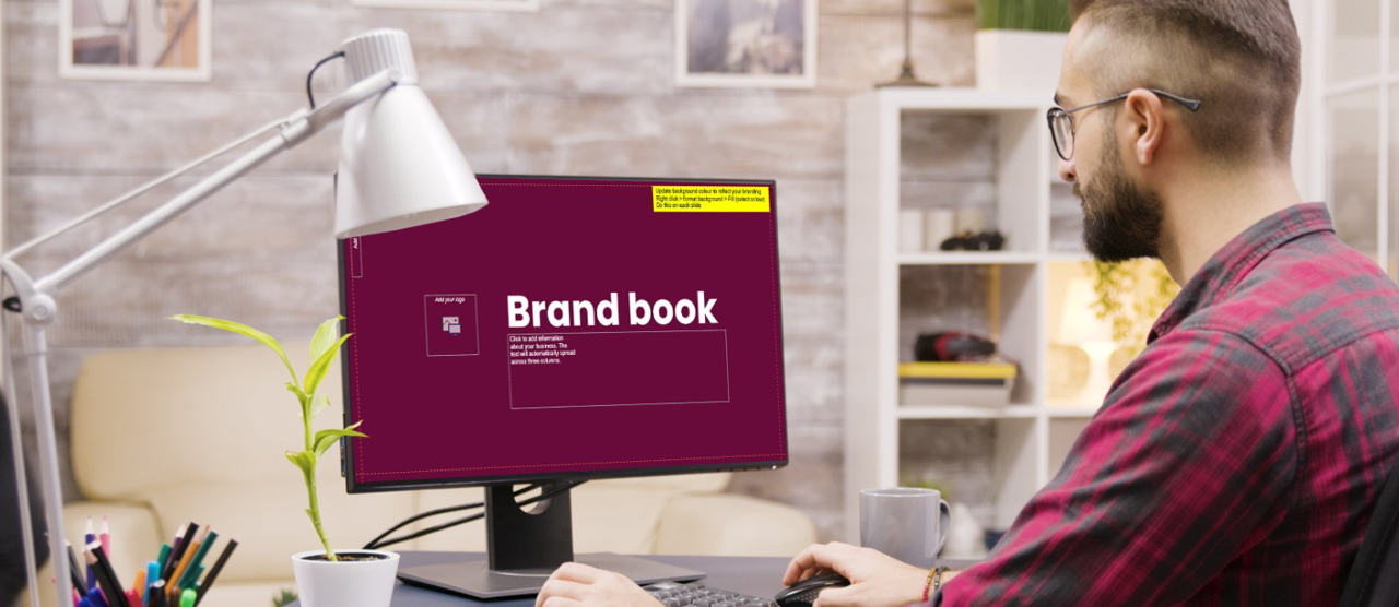 Brand guidelines / brand book template