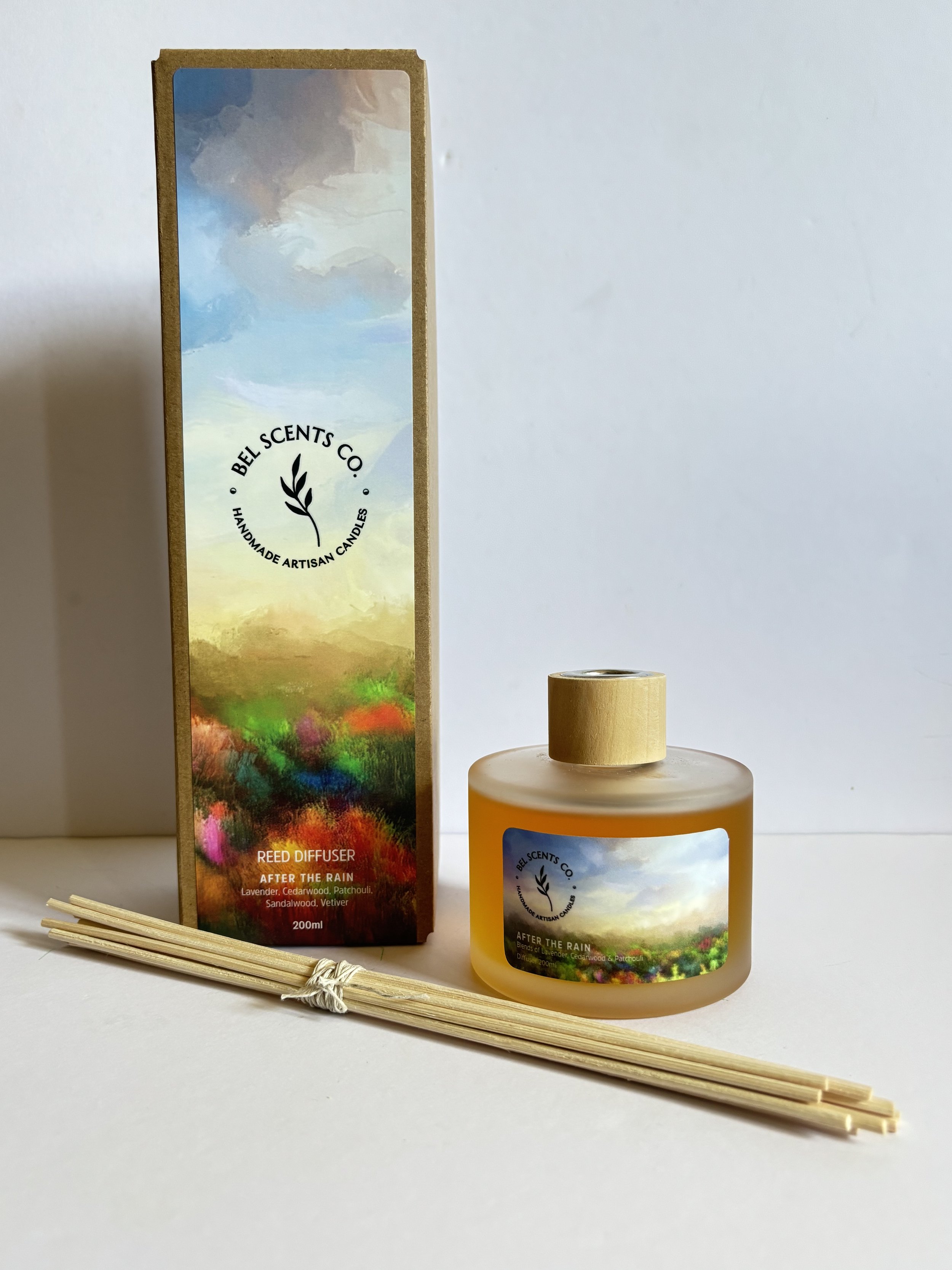 Reed Diffuser - After the Rain Scented products made from natural ingredients. Made in Australia. For beautiful designed home decoration and interior design.