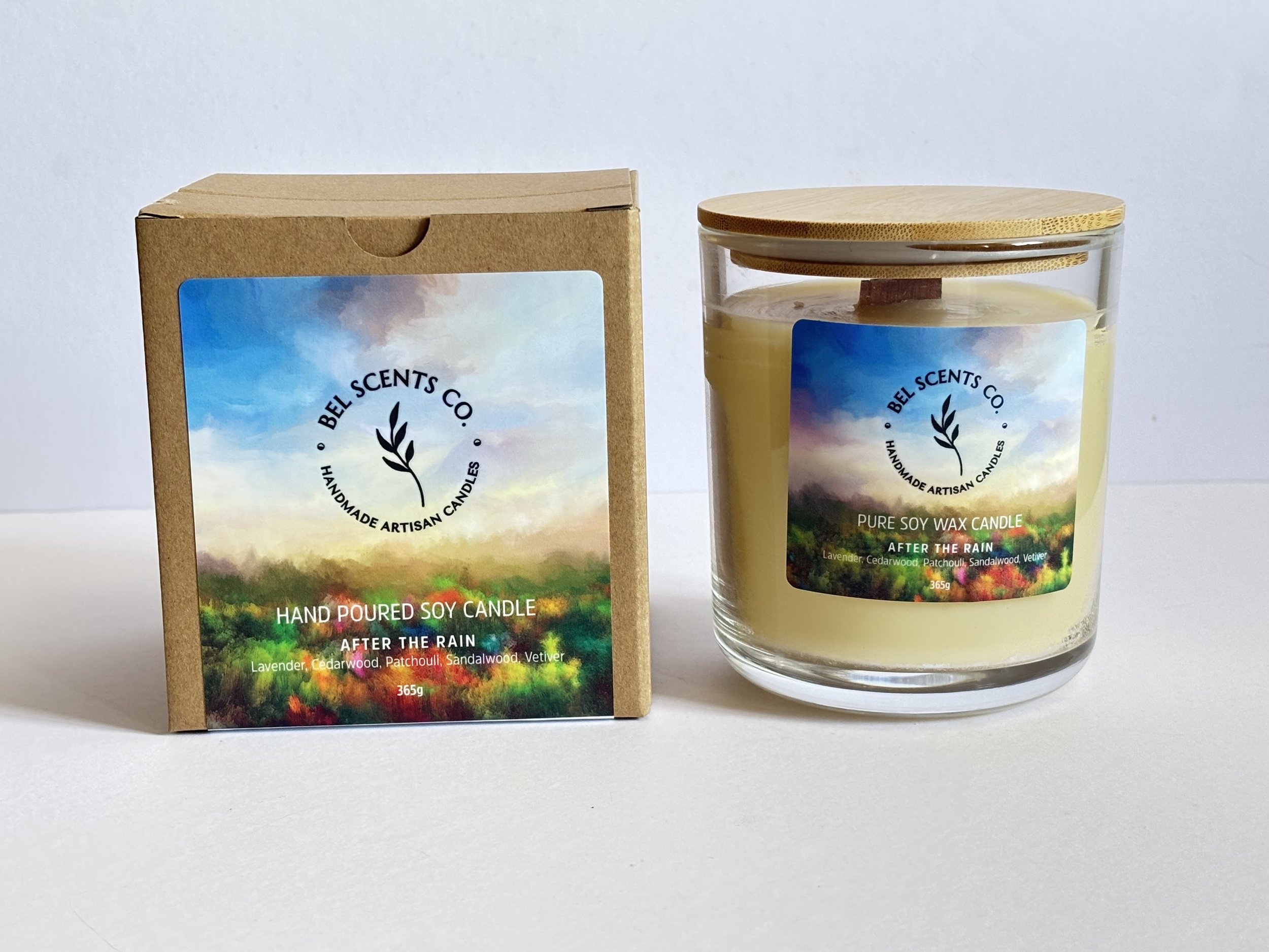The Fresh Inviting Scent of After the Rain, This Calming and Relaxing Pure Essential Oil Candle is hand crafted in Melbourne Australia. Beautifully crafted for Home Decoration and Interior Design