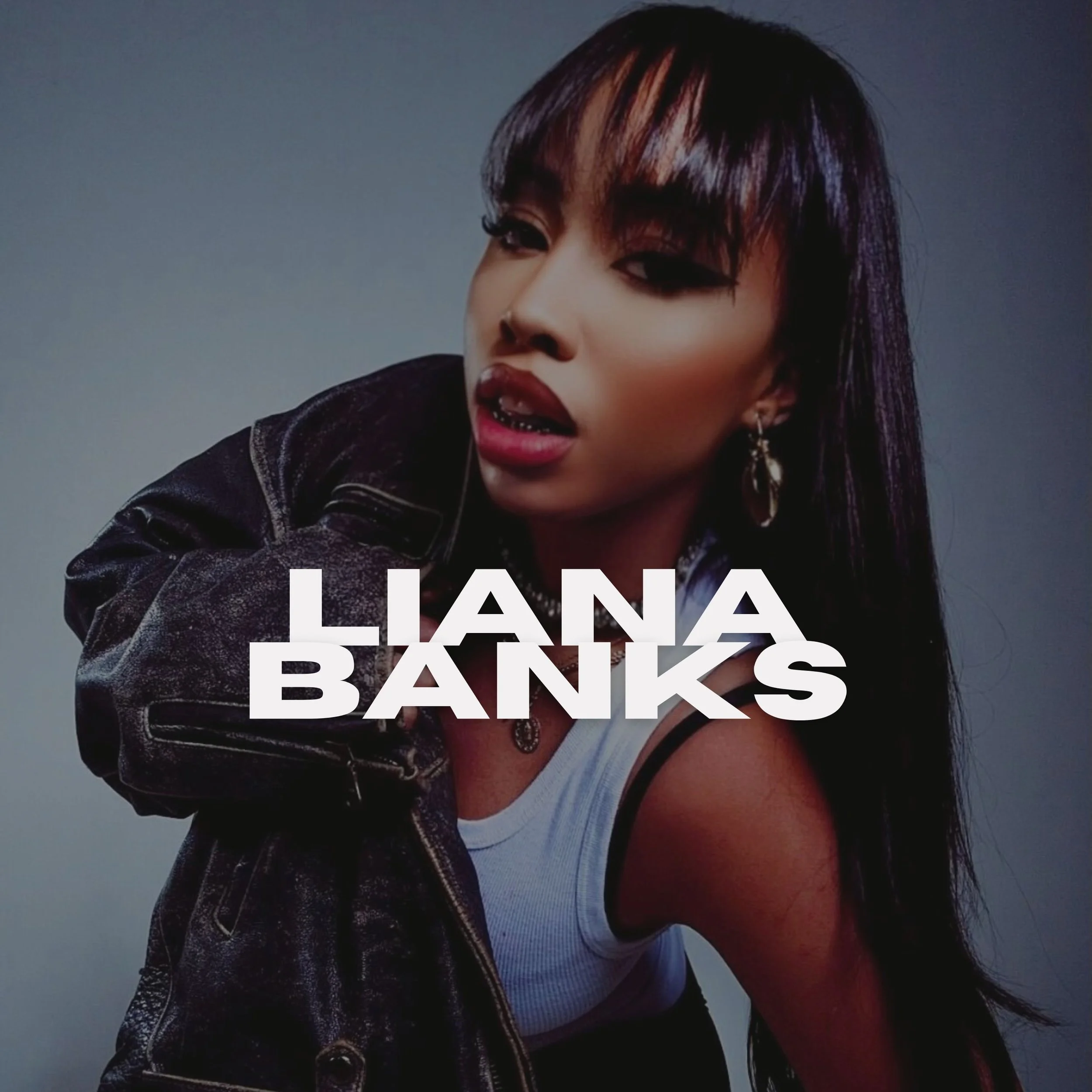 Liana Banks — "Liana Banks, LAVNDR CLOUDS White Glove artist."