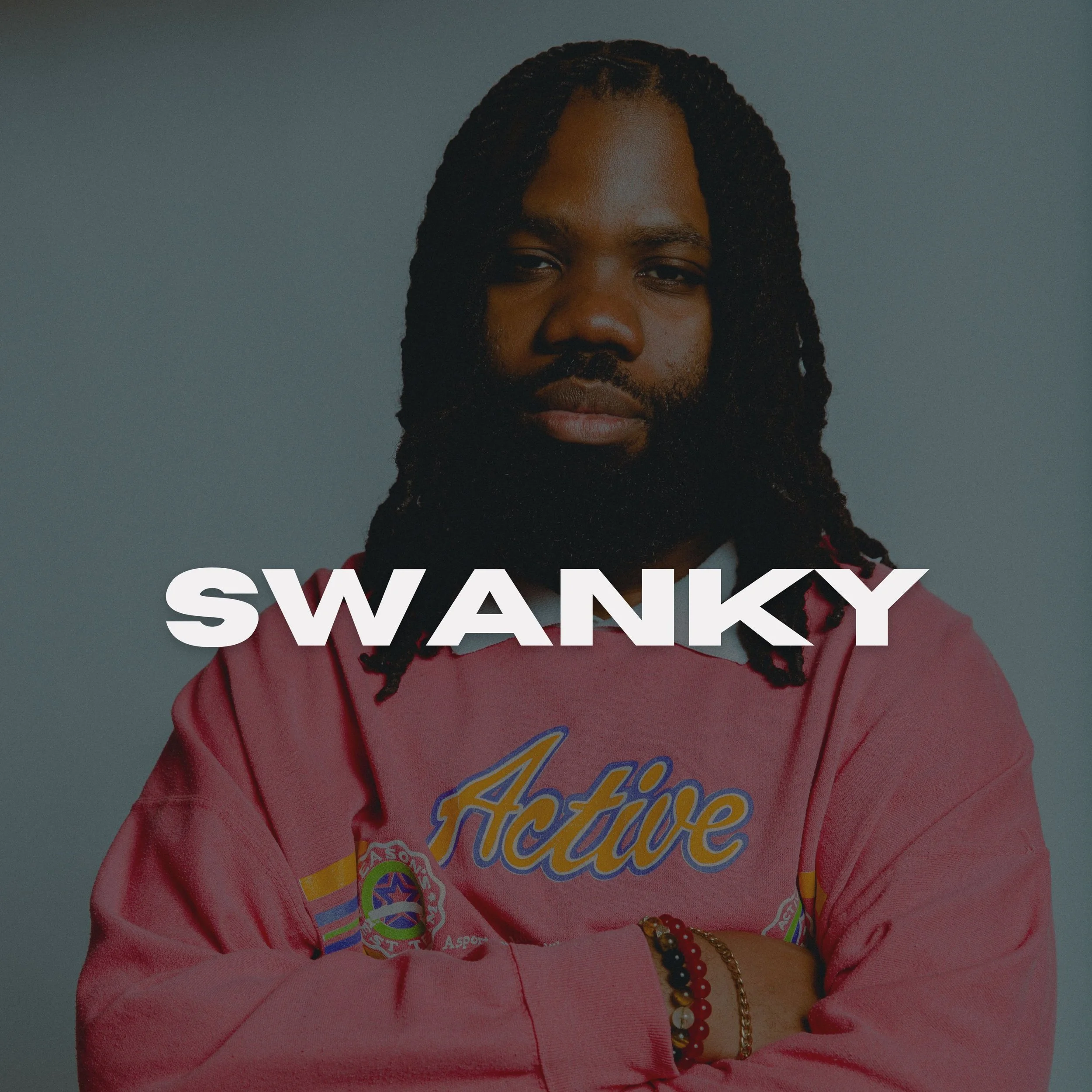 Swanky — "Swanky, LAVNDR CLOUDS White Glove artist."
