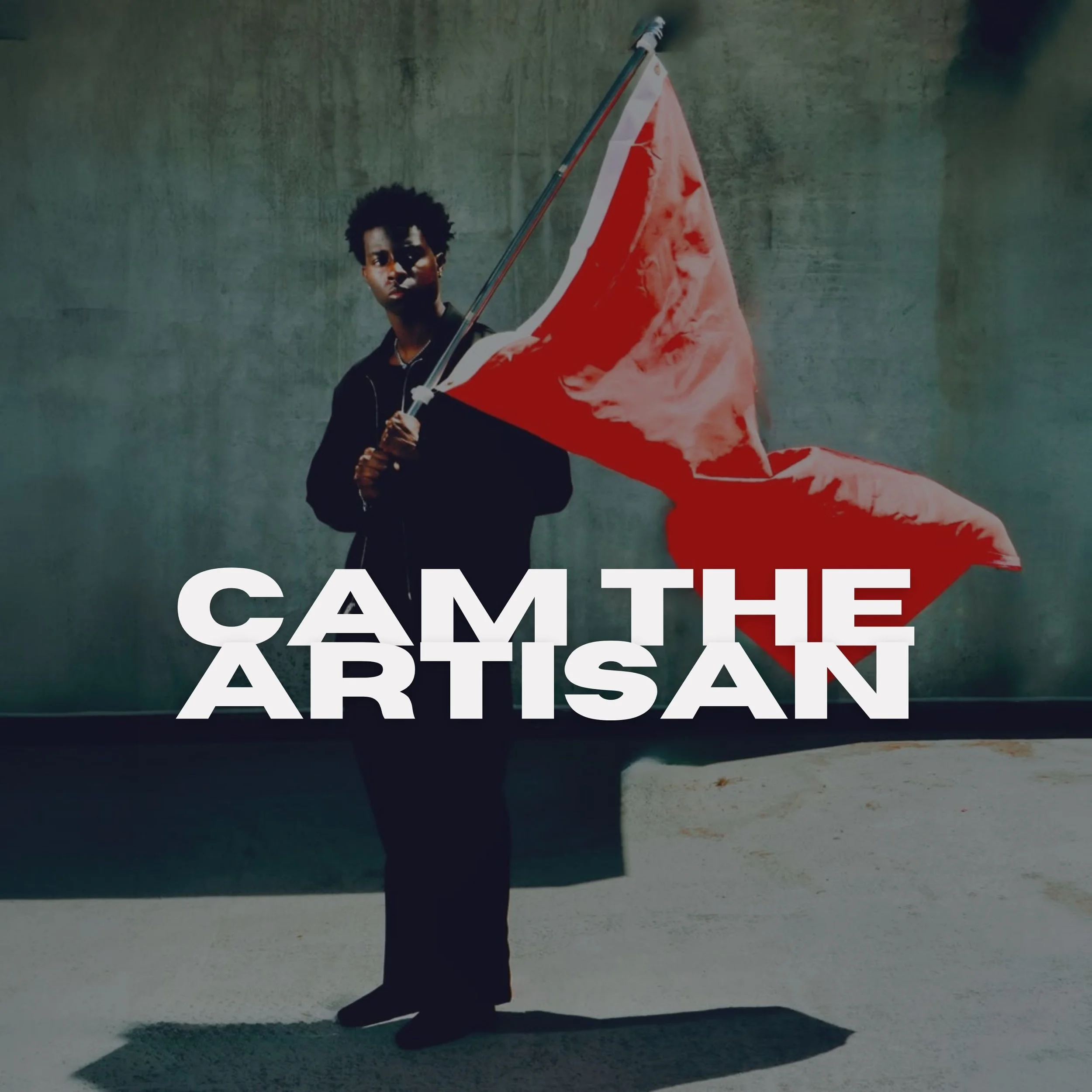 Cam the Artisan — "Cam the Artisan, LAVNDR CLOUDS White Glove artist."