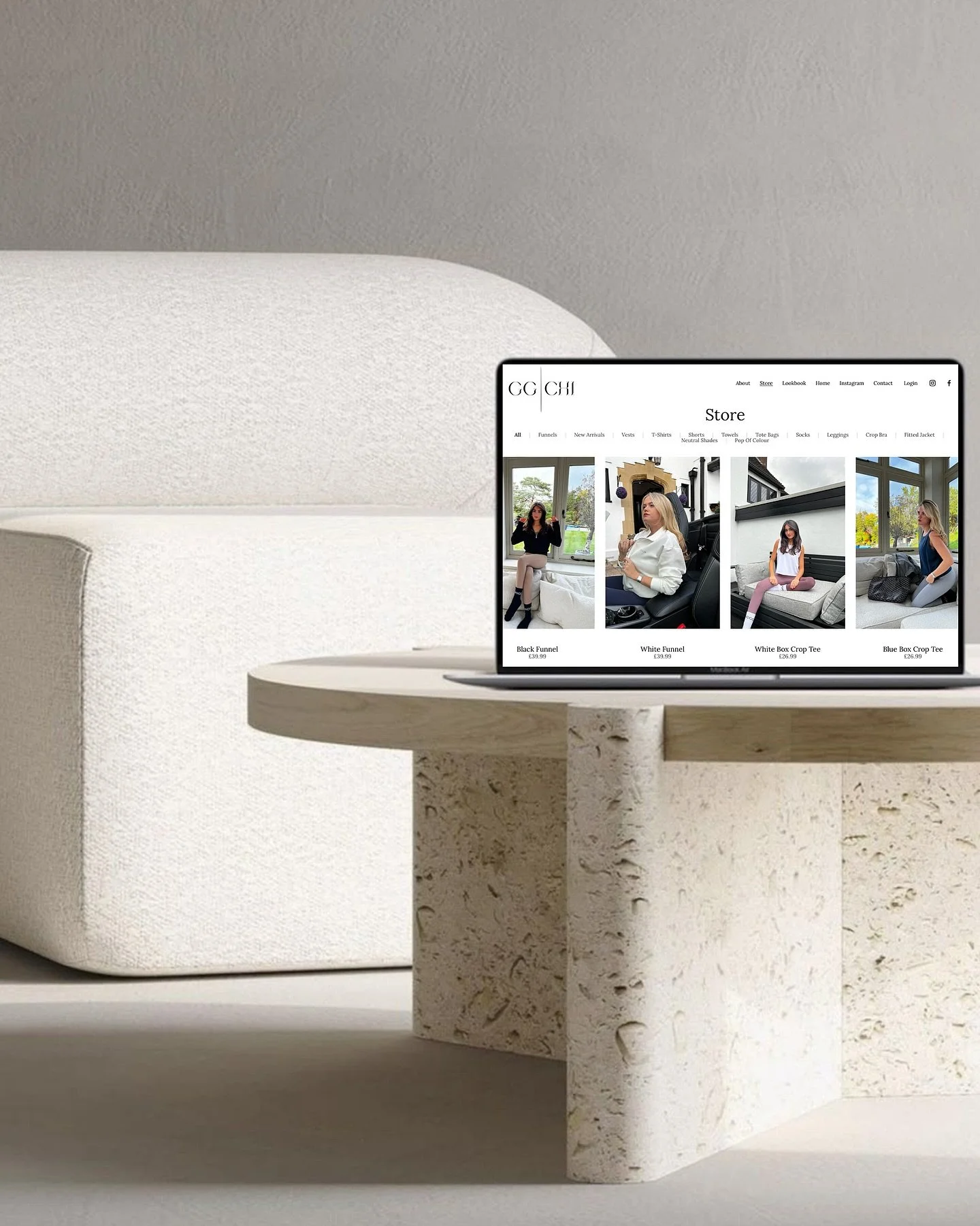 Your new favourite athleisure pieces are just a click away, shop GGCHI online today at GGCHI.co.uk! 🤍