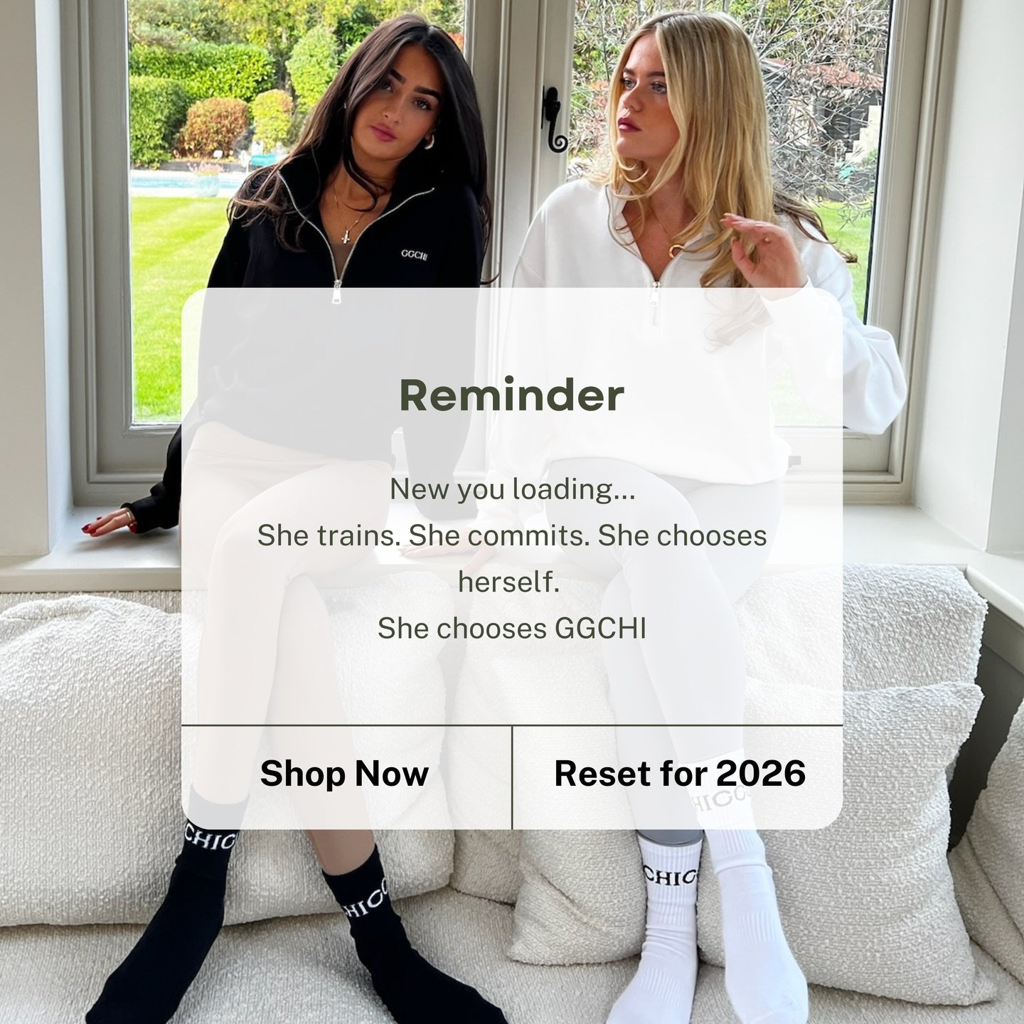 Deciding who you&rsquo;re becoming in 2026.
She trains. She commits. She chooses herself.
She chooses GGCHI 🤍
👇🏻 Tell us what you&rsquo;re most excited for in 2026?