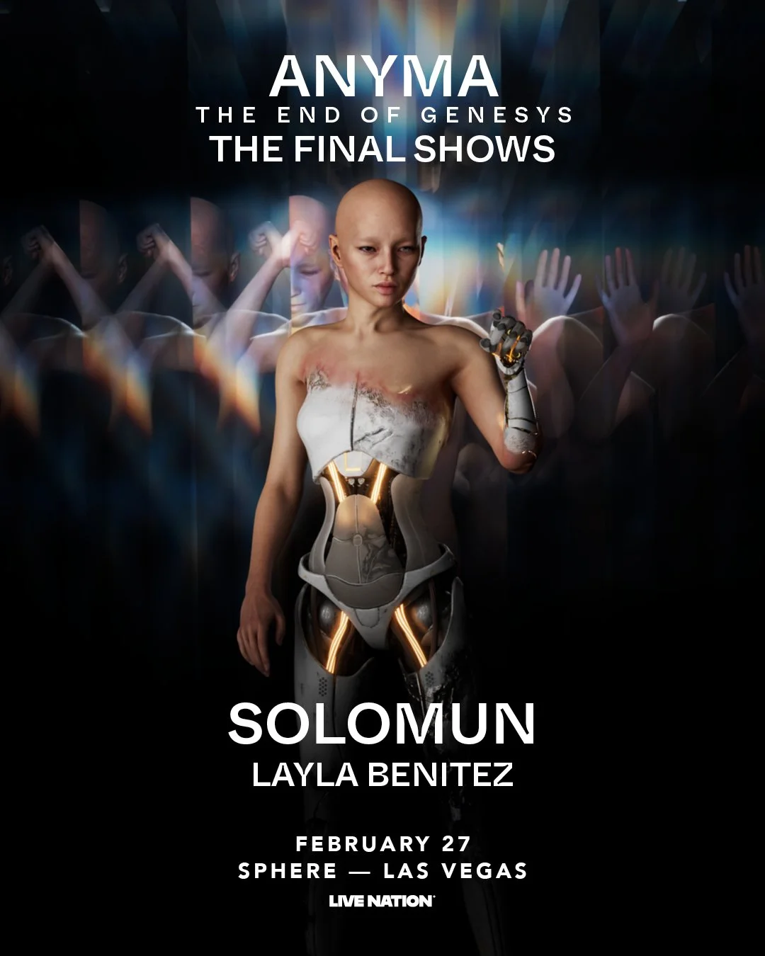 Sphere, Las Vegas Events — Anyma