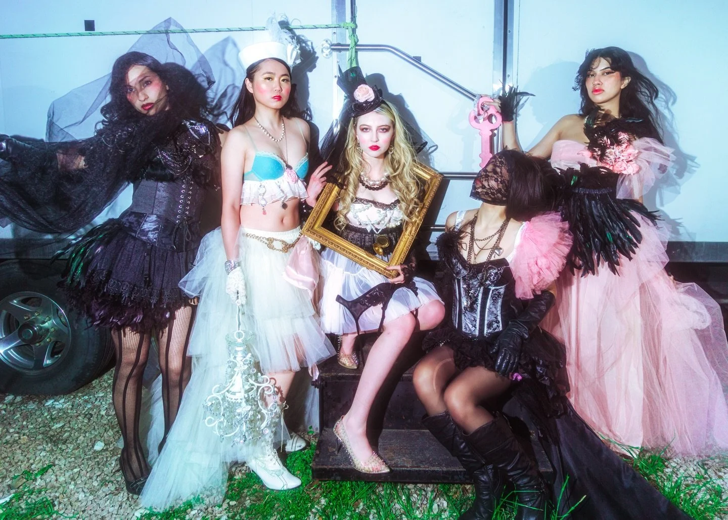 # I love @priorwaste!!! 🩵 Belated pics for the @renowned.artists renaissance faire fashion show

Photo: @christopherdavila @emmadolat.photos @lowkeybopstar