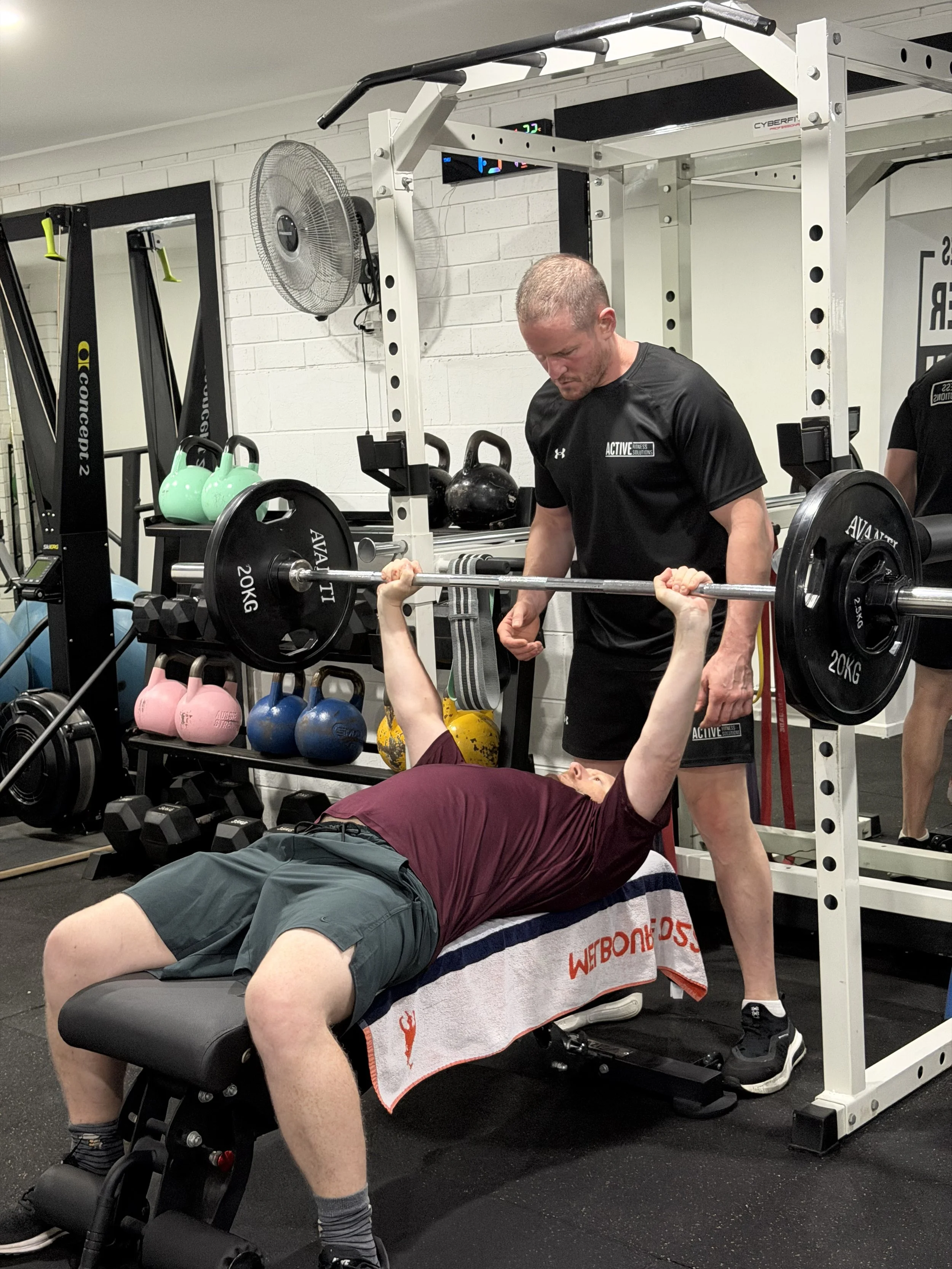 personal training over 50 fitness weight training bateau bay central coast