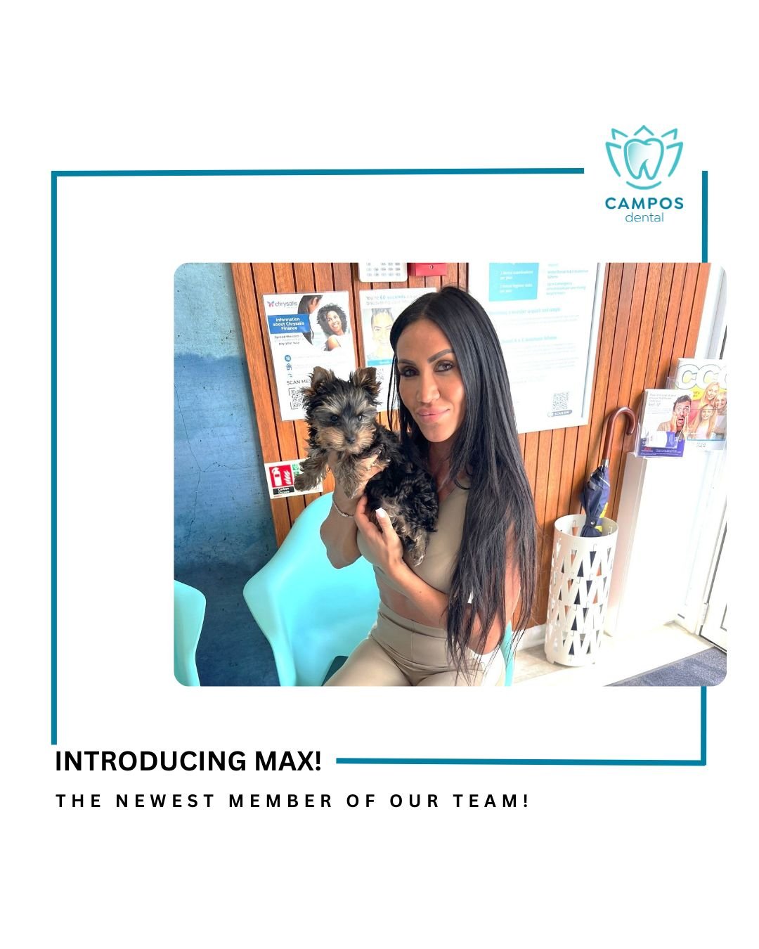 🤩 We&rsquo;re excited to introduce the newest member of our team &mdash; Max, the Yorkie Terrier! 

This lovable four-legged friend isn&rsquo;t just here for companionship, Max will also help create a calming environment by easing stress and anxiety