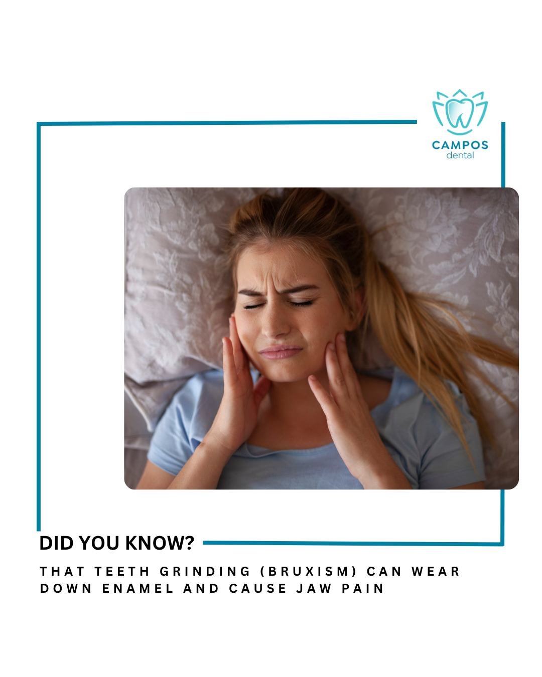 If you&rsquo;re noticing signs of bruxism, speak to your dentist. Early intervention can make all the difference.

#Bruxism #TeethGrinding #ProtectYourSmile #DentalHealth #StressAwareness #PreventiveCare