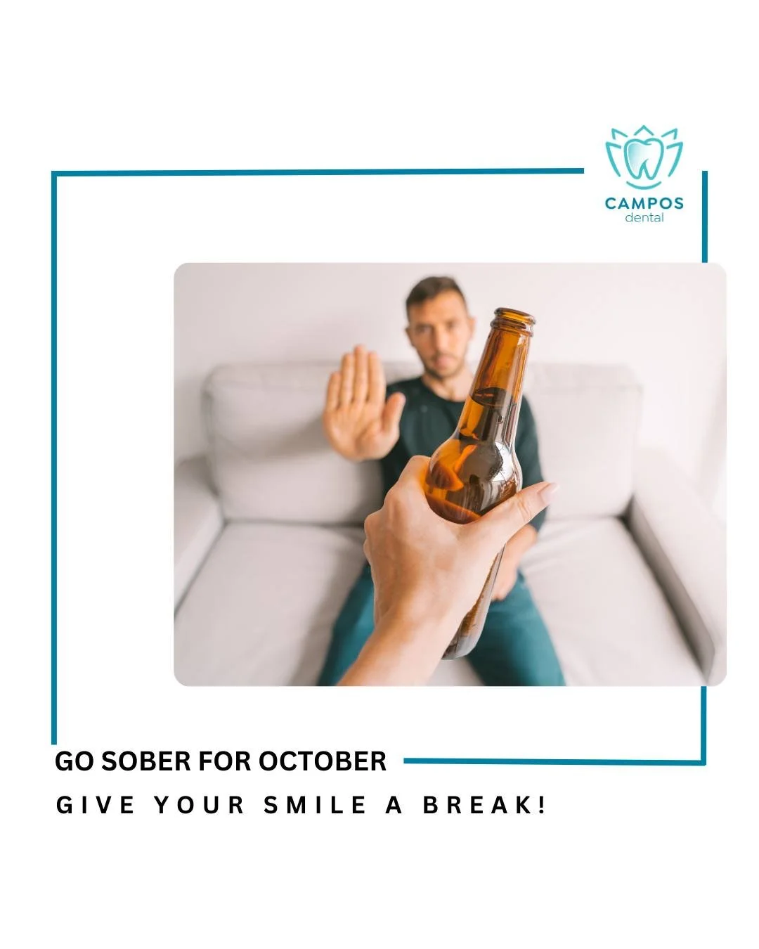 🍷 This October, why not take the challenge and go alcohol-free? Beyond the obvious health benefits, your mouth will feel the difference too.

Here&rsquo;s what happens when you give up alcohol:

👌 Stronger, healthier teeth: Alcohol can dry out your