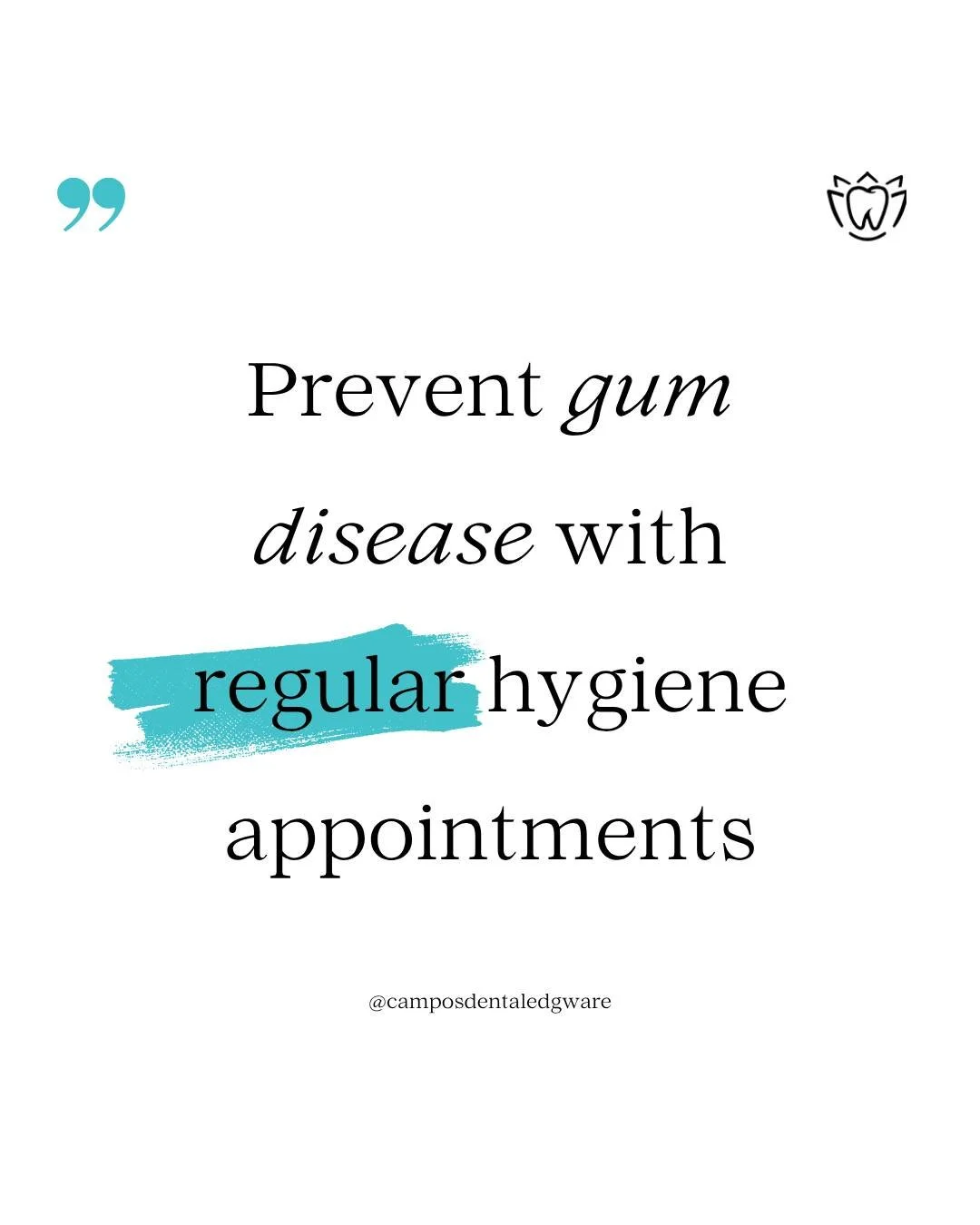 Maintaining optimal oral health goes beyond daily brushing and flossing. Regular hygiene appointments are essential in preventing gum disease and ensuring the longevity of your smile.

Why Hygiene Appointments Matter:

&bull; Plaque and Tartar Remova