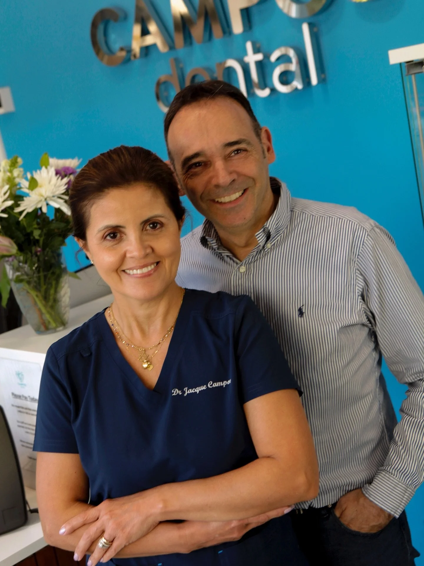 Meet Dr Jacqueline Jacobs and Steven &ndash; the husband-and-wife team who turned their shared vision into Campos Dental Clinic in Edgware!

Their dream of opening a practice was nurtured together from the start. Dr Jacqueline Jacobs brings extensive