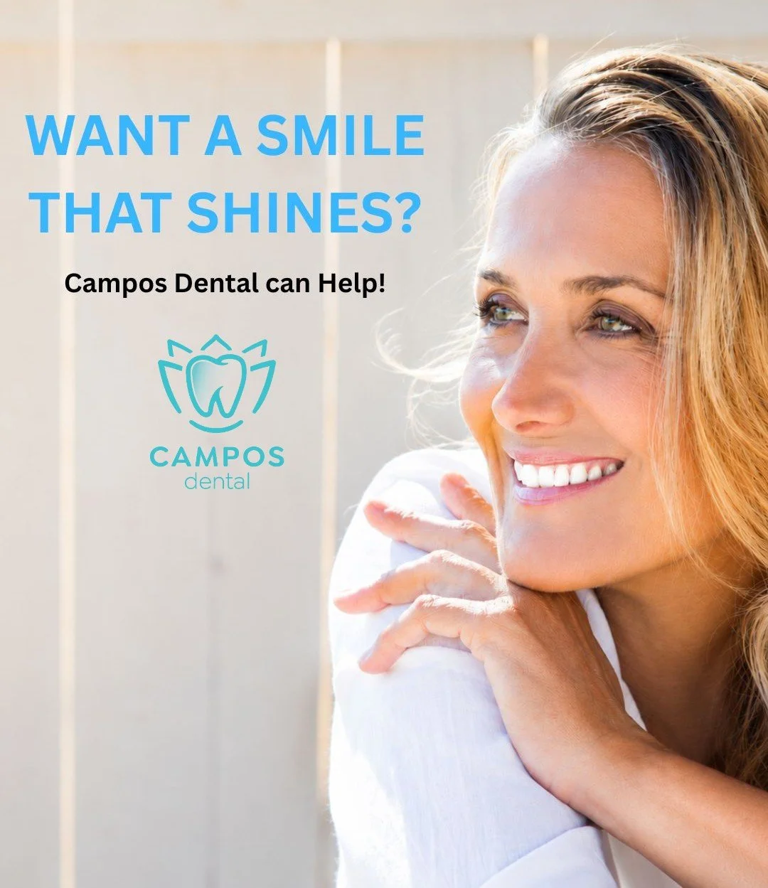 ✨ Want a smile that shines? 🦷😁

Campos Dental is welcoming new patients!

✔️ Invisalign
✔️ Teeth Whitening
✔️ Composite Bonding
✔️ Dental Implants
✔️ Cosmetic Dentistry

✨ Friendly team, modern practice &amp; interest-free payment plans available.
