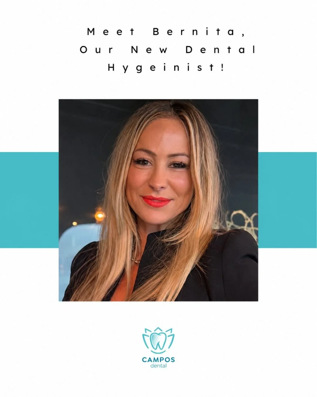 ✨ Meet Bernita &ndash; Your Trusted Dental Hygienist ✨

We&rsquo;re delighted to welcome Bernita to the team! With over 20 years of experience, Bernita is passionate about helping patients achieve healthy gums, fresh smiles, and lasting confidence. ?
