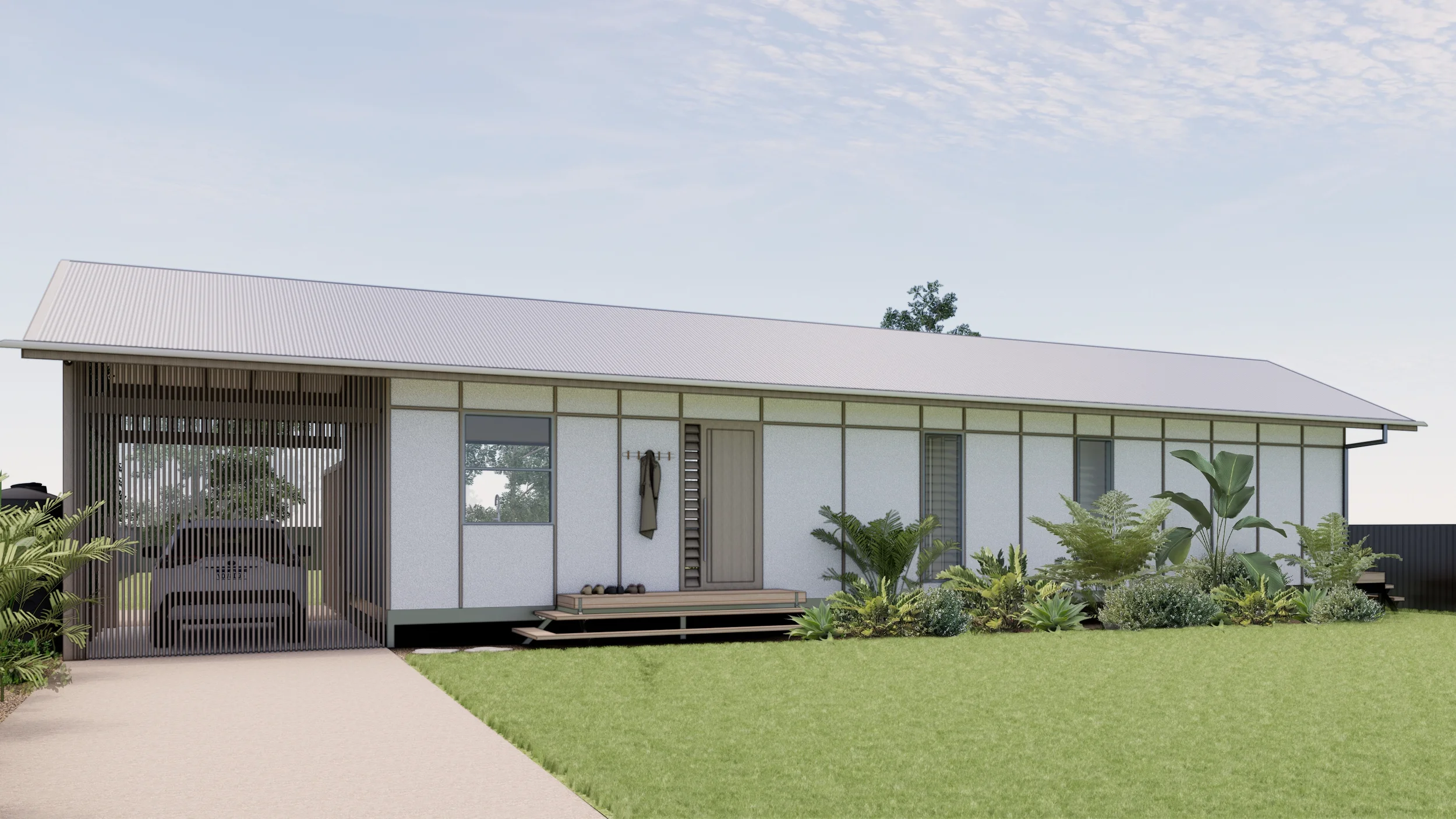 Riverside, External Elevation