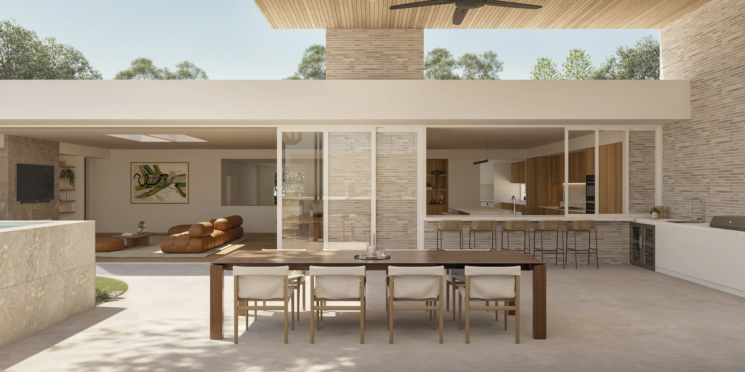 Bulla, Outdoor Living Area