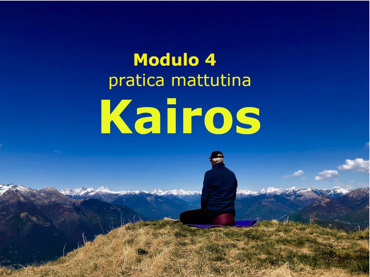 Meditazione silenziosa del mattino