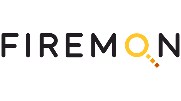The Firemon logo with the letter O stylized as a yellow magnifying glass.