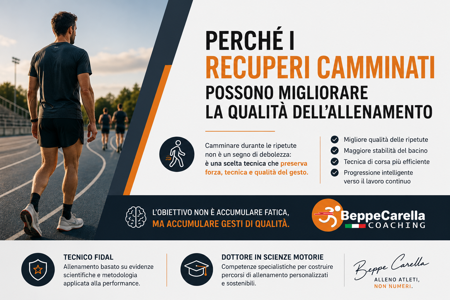 Recuperi camminati nella corsa: perché possono migliorare la qualità dell'allenamento