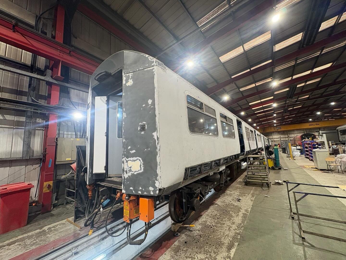 Over the past few months, we&rsquo;ve been regularly visiting Brodie Engineering Ltd to carry out a range of NDT inspections as part of their ongoing train carriage overhaul projects.🔍

Our team has delivered MPI, DPI, and UT testing across various 