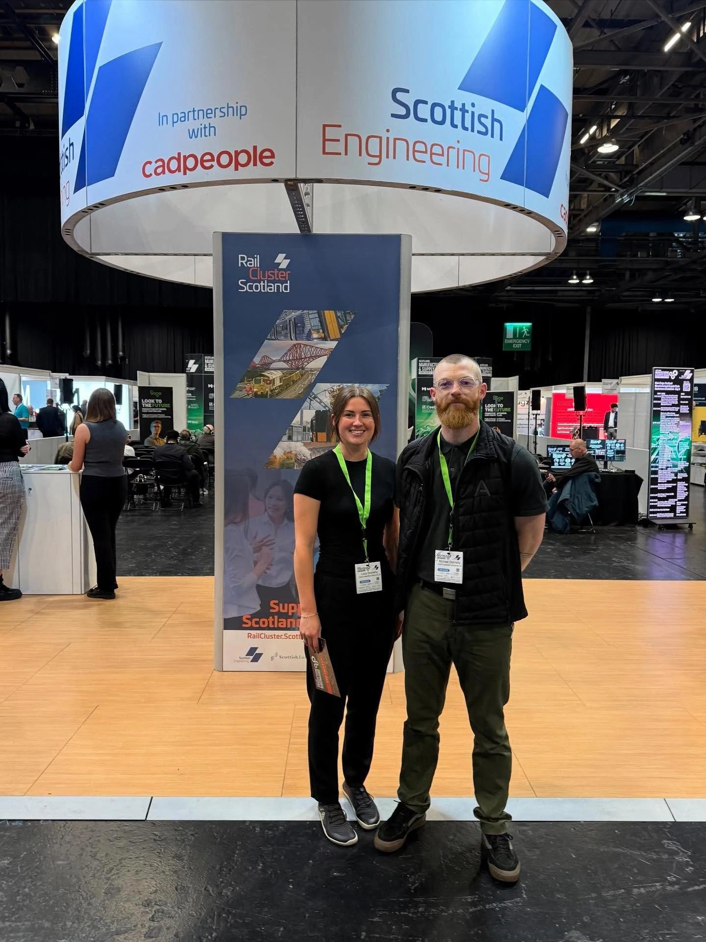 We were in attendance for day one of Scotland's Manufacturing &amp; Supply Chain expo in partnership with Scottish Engineering 🔍 

The event brought together leaders, innovators, and professionals from across the various sectors, showcasing in techn
