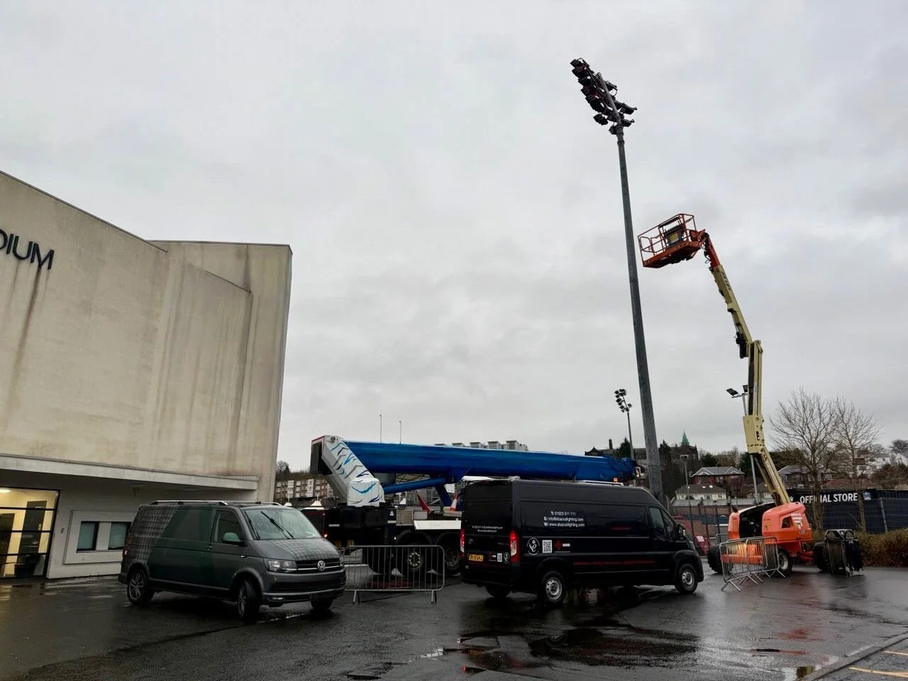 Recently we supported a client working at a local stadium with an inspection request. The requirement came in with limited notice, and our team was able to mobilise quickly, attend site, and complete the necessary inspections within a tight timeframe