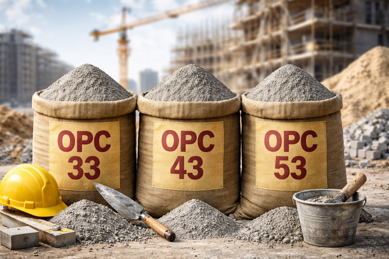 Which Grade of OPC is Best? Let’s Find Out