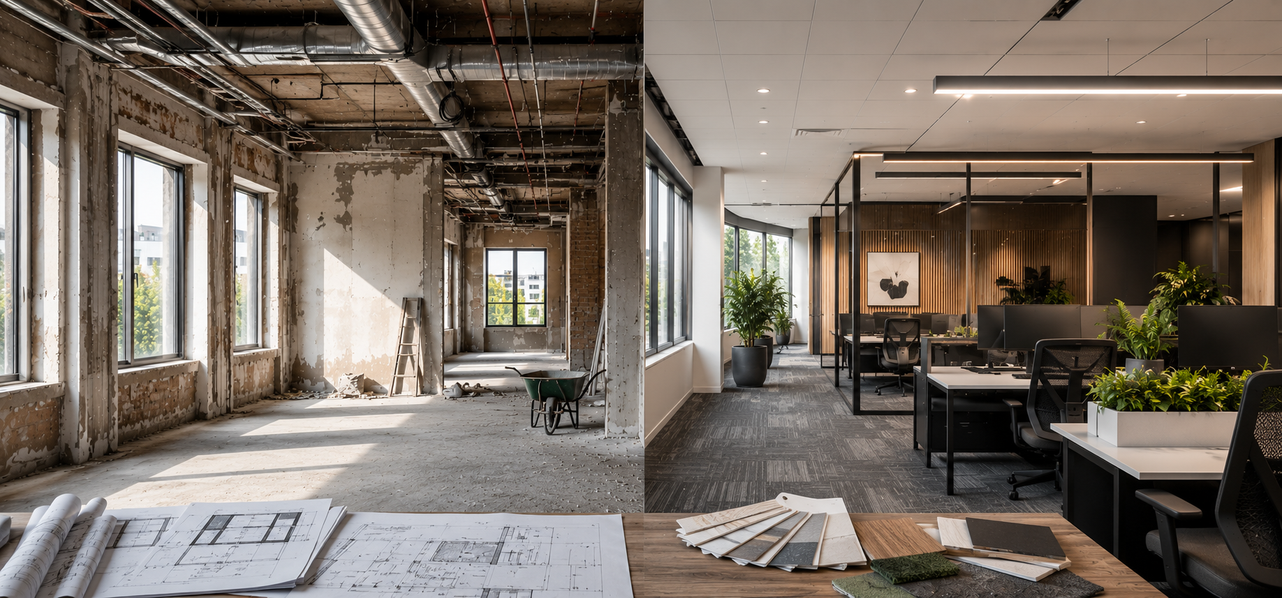 Fit Out vs Refurbishment