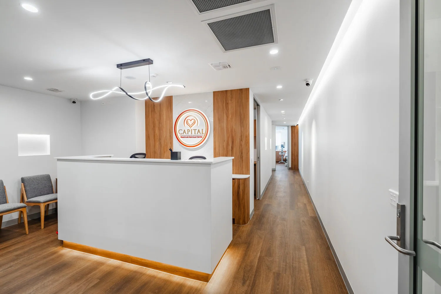 Capital Heart and Vascular Centre medical fitout in Turner, Canberra