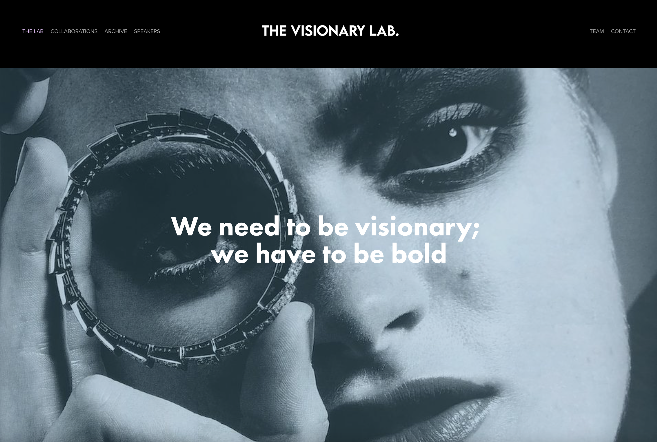 Websiteontwerp voor www.thevisionarylab.com door MagLab