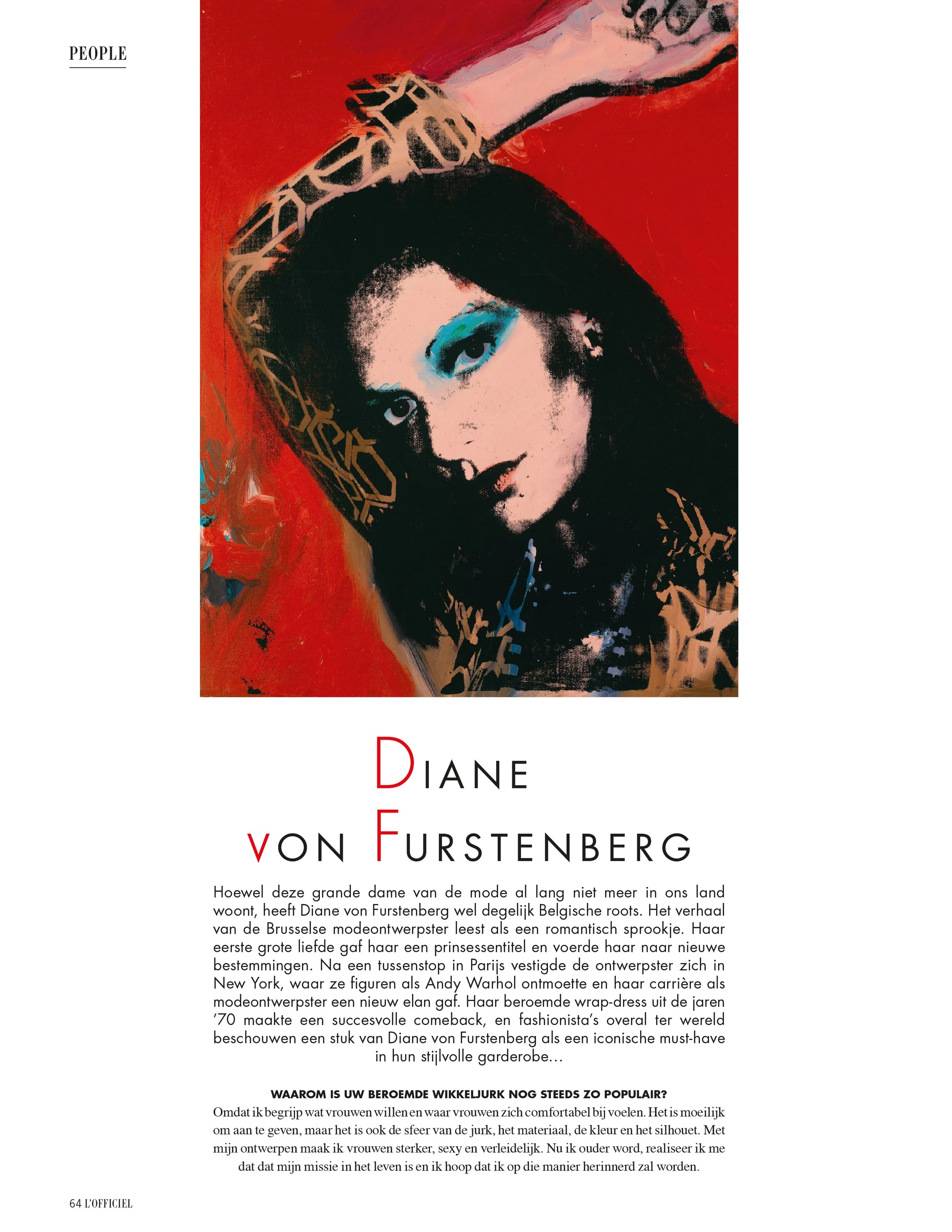 Hoofdredactie, creative direction en grafisch ontwerp van L’Officiel Magazine, uitgevoerd door MagLab – specialist in visuele identiteit en vormgeving.