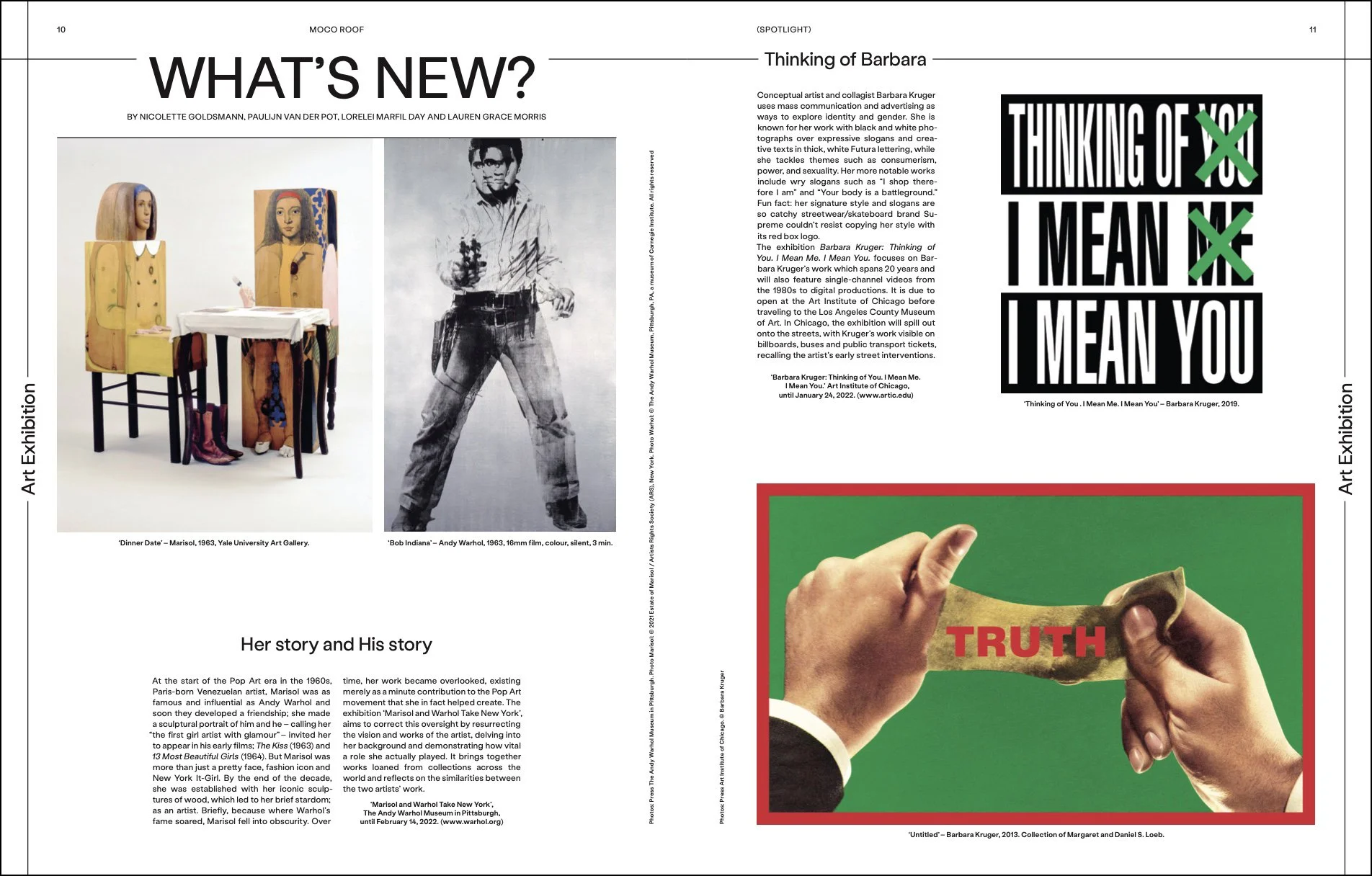 Hoofdredactie, creative direction en grafisch ontwerp van MOCO Magazine, uitgevoerd door MagLab – specialist in visuele identiteit en vormgeving.