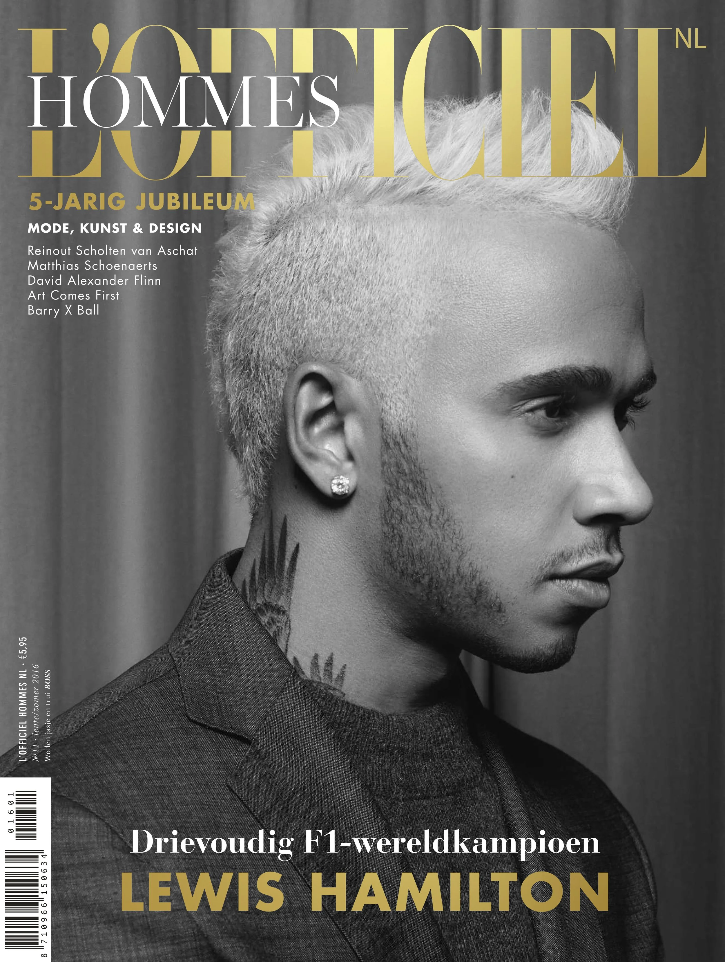 Redactie, art direction, fotografie en drukwerk voor L’Officiel NL.