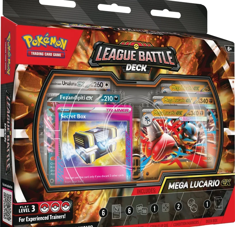 Pokemon TCG Mega Lucario ex League Battle Deck.webp