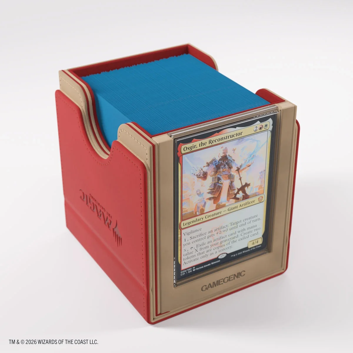 Gamegenic Magic: The Gathering Fundas Premium Con Arte De Strixhaven - 105 Unidades, Diseño Oficial Para Cartas Coleccionables