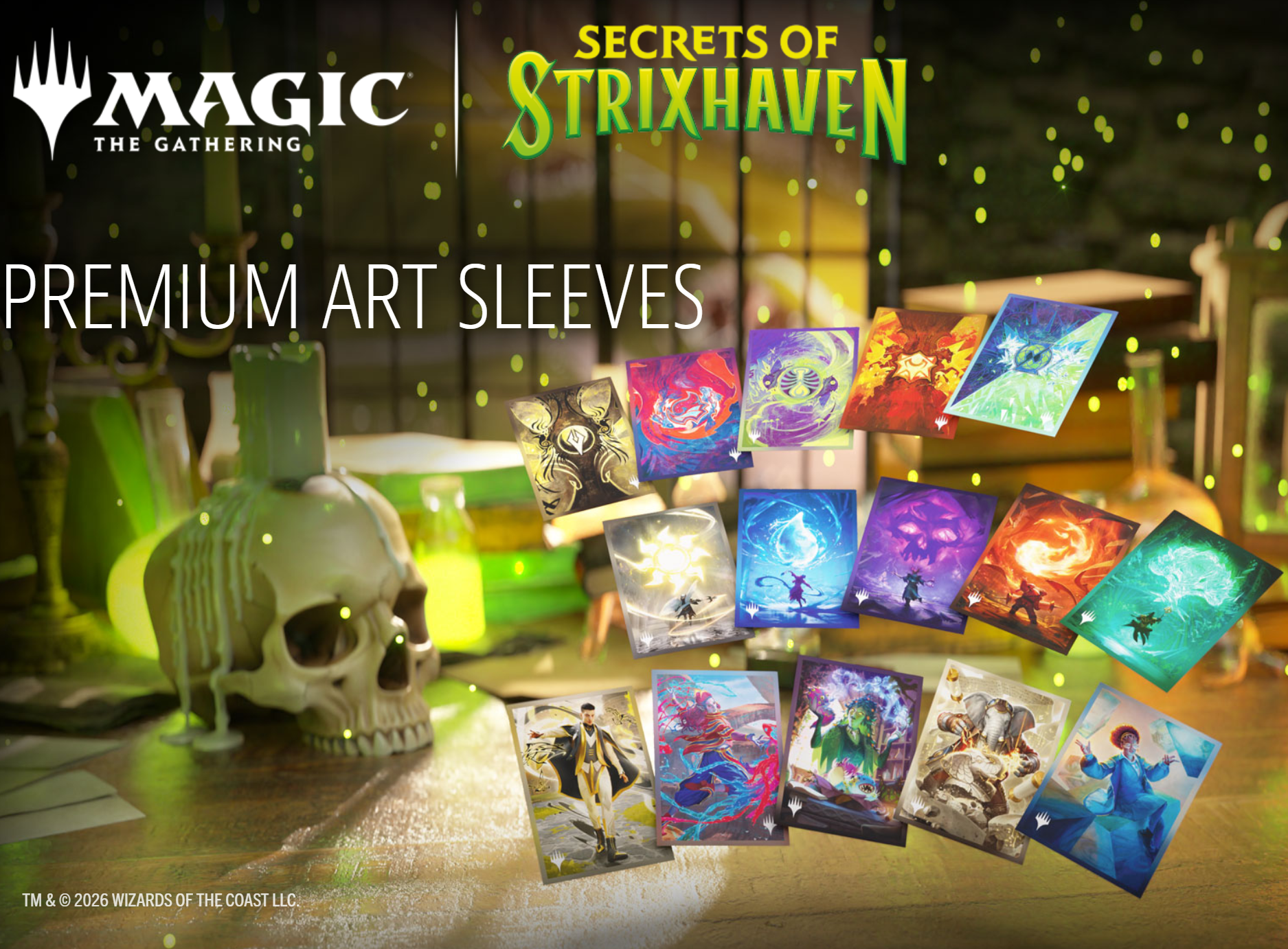Gamegenic x Magic: The Gathering - Secrets of Strixhaven - Premium Art Sleeves (105)