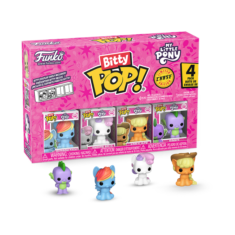 Bitty Pop! My Little Pony - 4-Pack Series 3