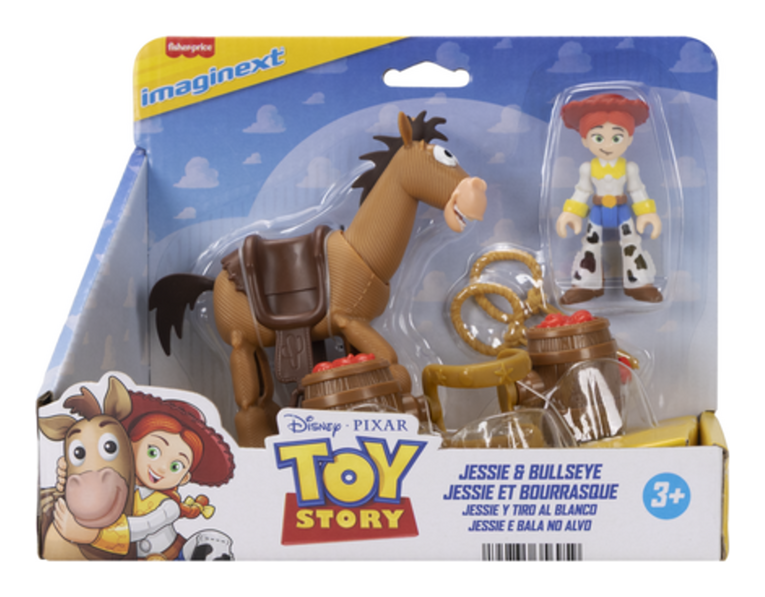Imaginext Toy Story Jessie & Bullseye Toy Set