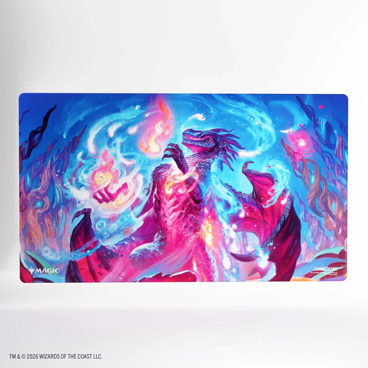 Gamegenic Magic the Gathering Secrets of Strixhaven Shiny Playmat Prismari the Inspiration.webp