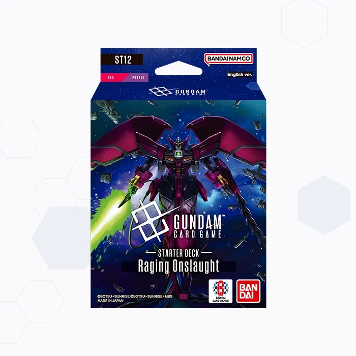 Gundam Card Game - Raging Onslaught [ST12] - Starter Deck [MAX. 1 PER CUSTOMER]