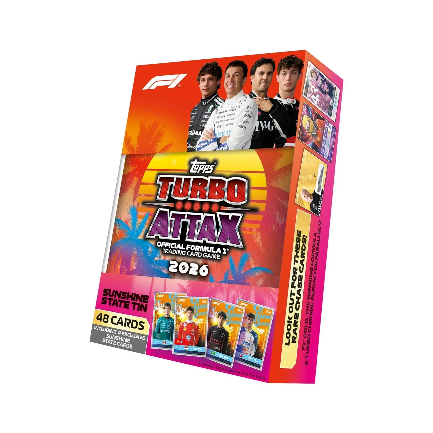 Topps Turbo Attax Formula 1 2026 - Mega Tin (Random Design)