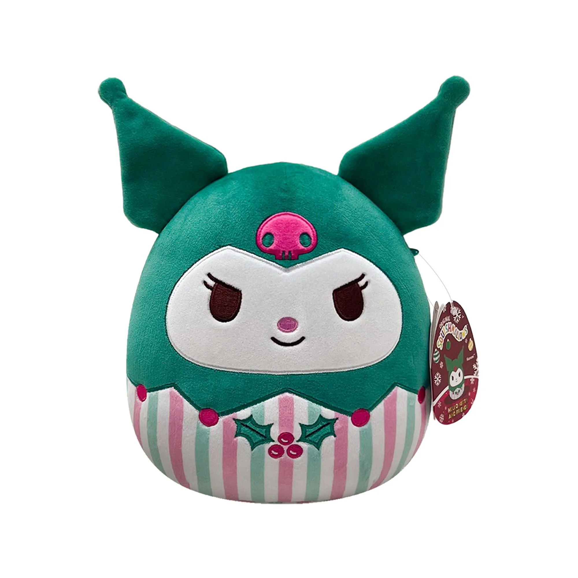 Squishmallows Sanrio 8" Plush - Kuromi (Holiday)