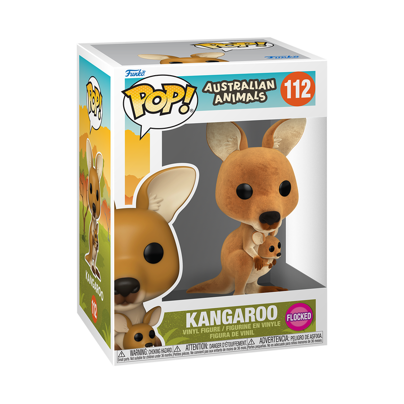 Pop! Australian Animals - Kangaroo (Flocked)
