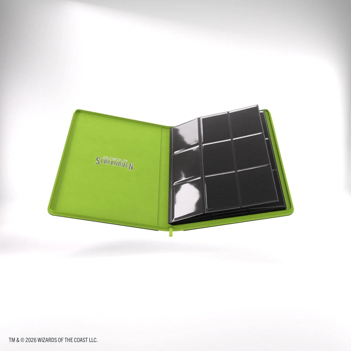 Gamegenic Magic the Gathering Secrets of Strixhaven Zip-Up Album 18-Pocket Inside.webp