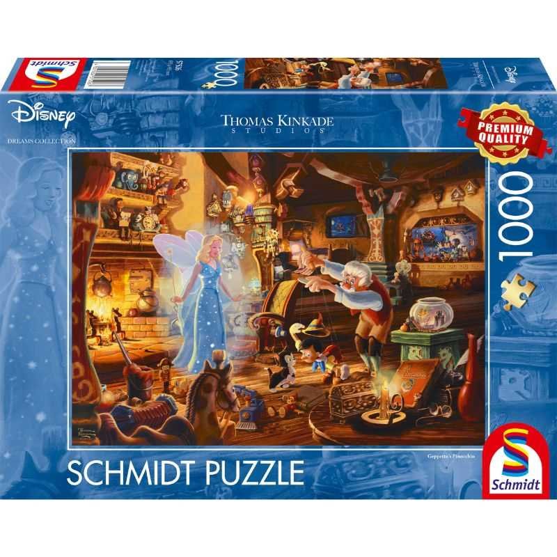 Thomas Kinkade: Disney - Geppetto's Pinocchio (1000pc)
