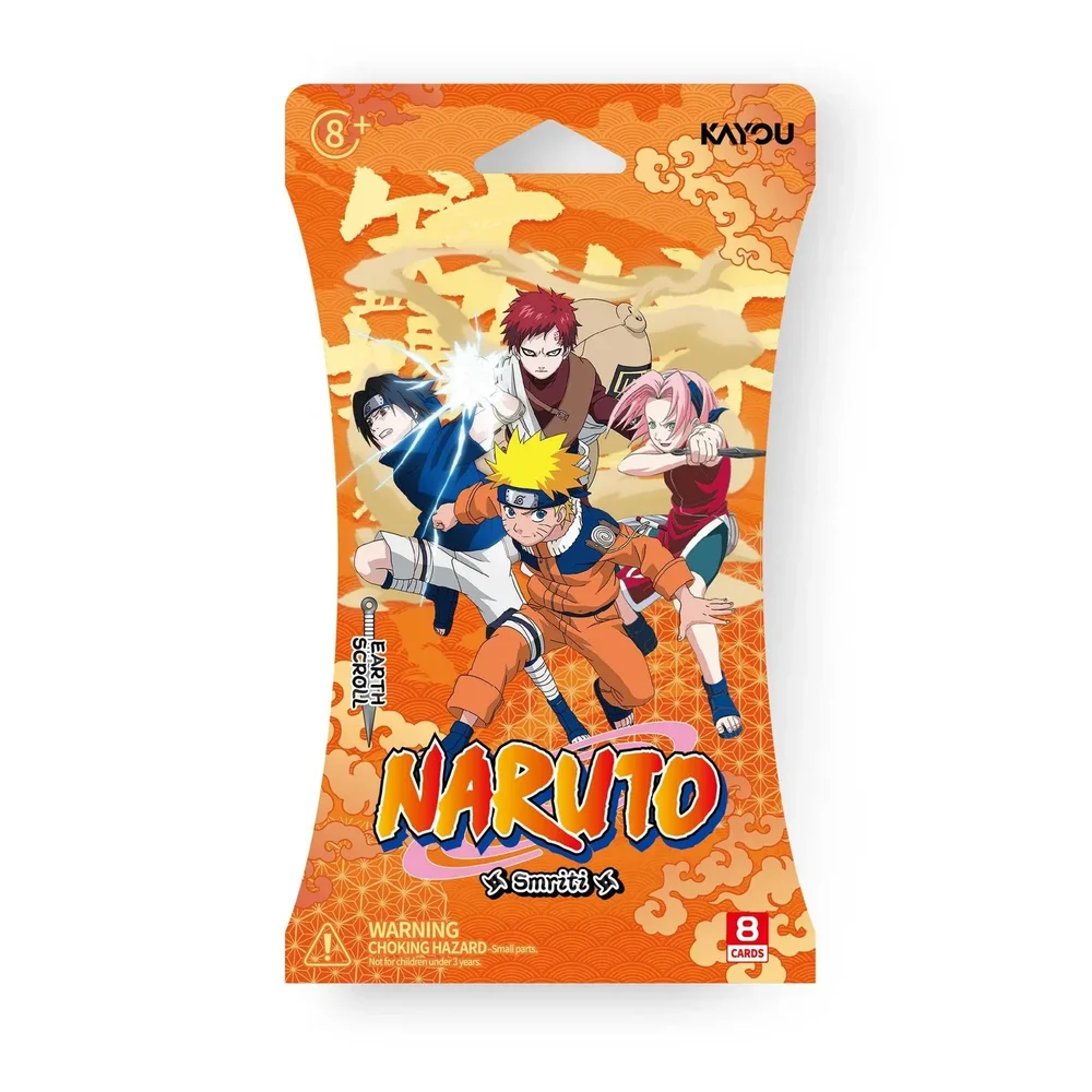 Naruto Smriti Collectible Cards - Earth Scroll Sleeved Booster Pack (EMEA  Version)  PenguinTCG: Toys, Collectibles & Games